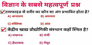 General Science PDF for RRB in Hindi