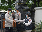 Kapolres Tabanan Pimpin Pengamanan Rapat Pleno Terbuka KPU Tabanan, Perketat Disiplin Prokes