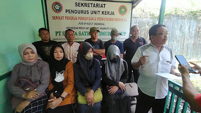 SP KAHUT Indonesia SPSI Tolak UU Cipataker Dinilai Rugikan Buruh