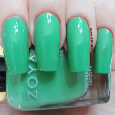 Zoya Ness One Coat Swatch