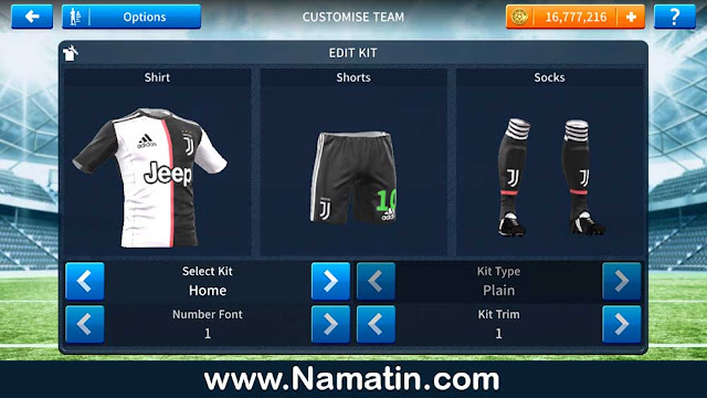 Logo Kit Dream League Soccer Juventus 2019 2020 