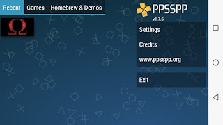 Cara Menggunakan PPSSPP dan Bermain Game PSP di emulator PPSSPP
