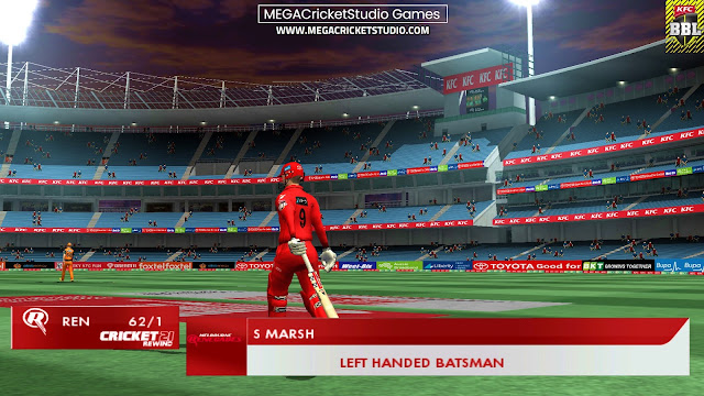 KFC BBL 2021 Patch free download for EA Cricket 07