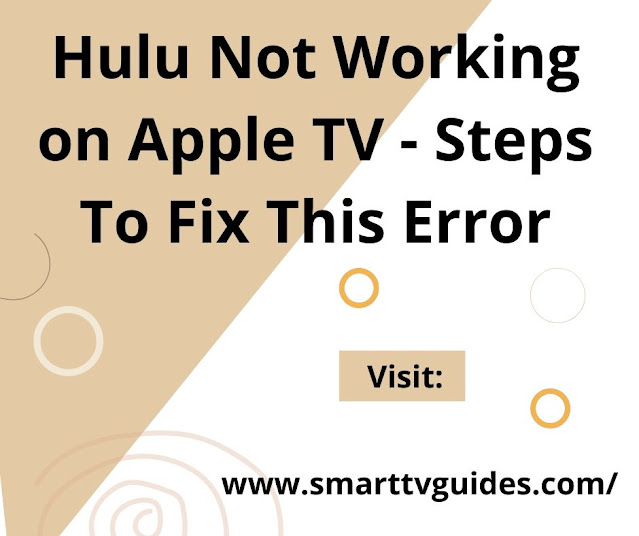 Fix Hulu Not Working on Apple TV