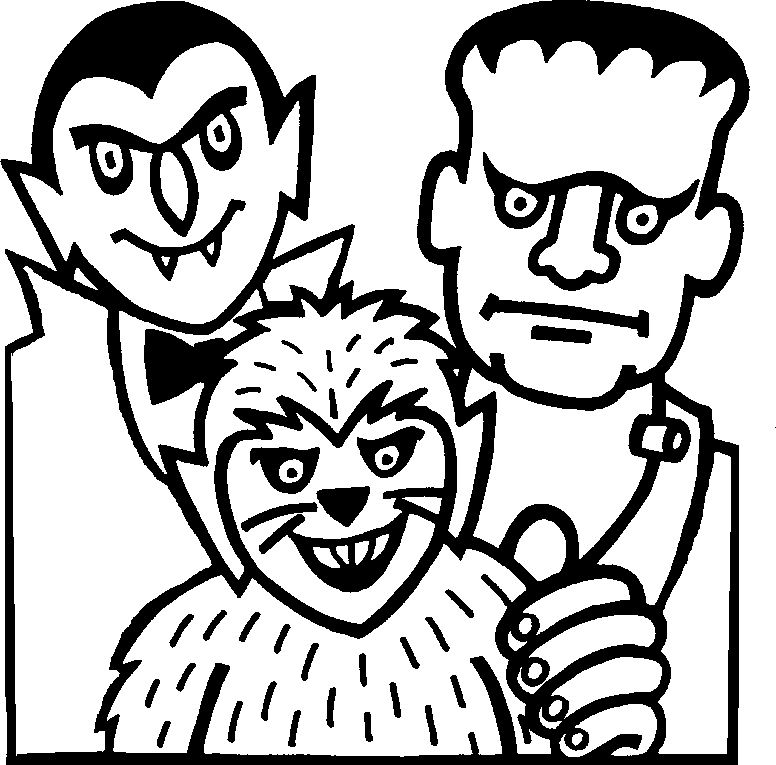 transmissionpress: Printable Halloween Coloring Pages