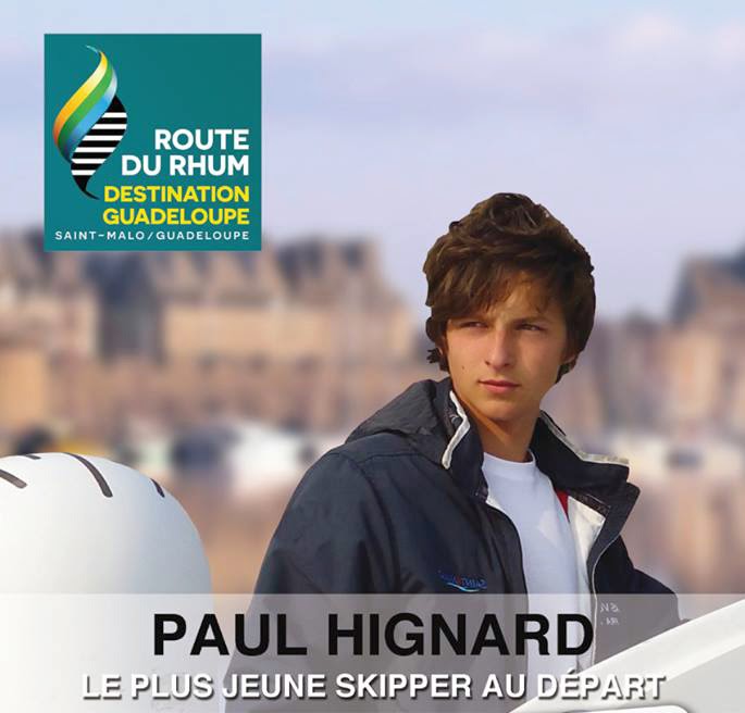 Paul Hignard, le plus jeune skipper au départ de la Route du Rhum ?