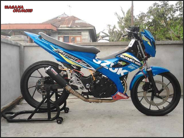 Gambar Modifikasi Motor Satria Fu 150cc Terbaru