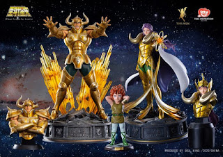 Soul Wing anuncia una estatua de 58 cm de Aries Mü de Saint Seiya