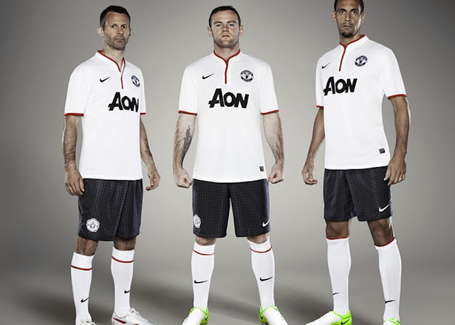 Jersey Grade Ori Manchester United 3rd (Third) Ladies 2013-2014