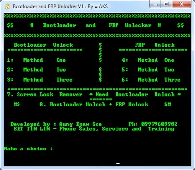 Bootloader And FRP Unlocker V1 Free Download