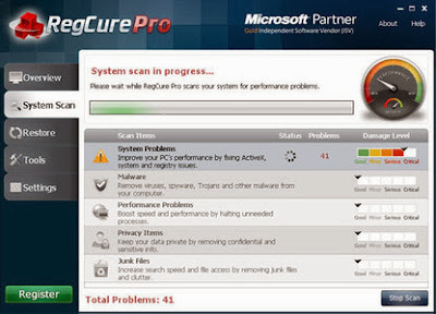Download ParetoLogic RegCure Pro 3.1.7.0 Including Patch