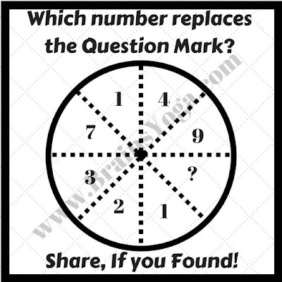 Which number replaces question mark?