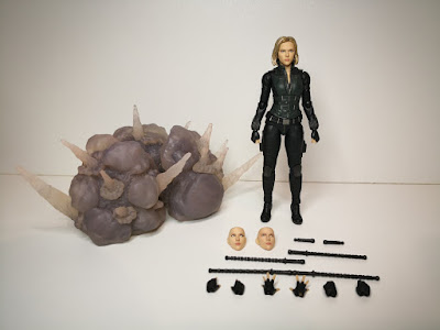 S.H.Figuarts Black Widow + Efecto Explosión de Avengers: Infinity War - Tamashii Nations