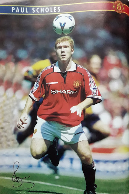 PIN UP PAUL SCHOLES (MANCHESTER UNITED)