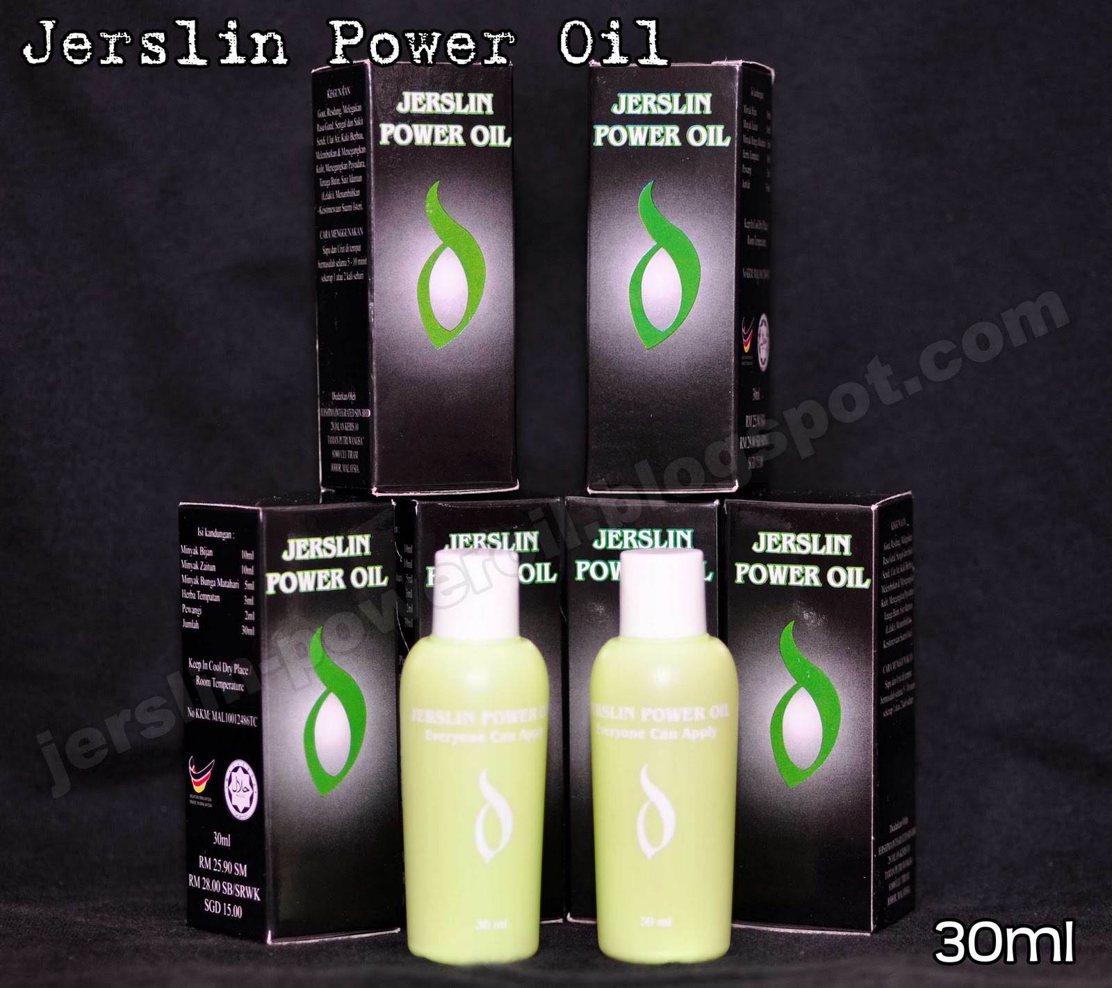 Jerslin Power Oil: Produk Jerslin Power Oil.