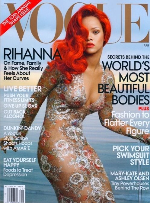 rihanna 2011 april. Vogue Magazine April 2011