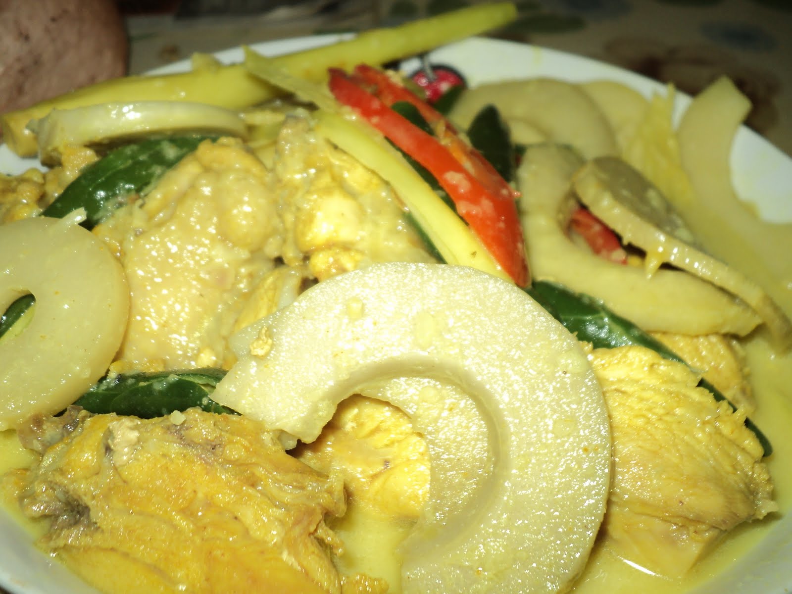 Resepi Ayam Masak Kunyit Kampung - it-cud-never-be-better