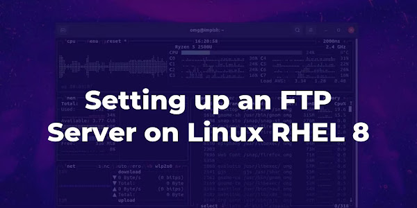 Setting up an FTP Server on Linux RHEL 8