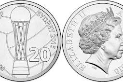 Australia 20 cents 2015 - Netball World Cup