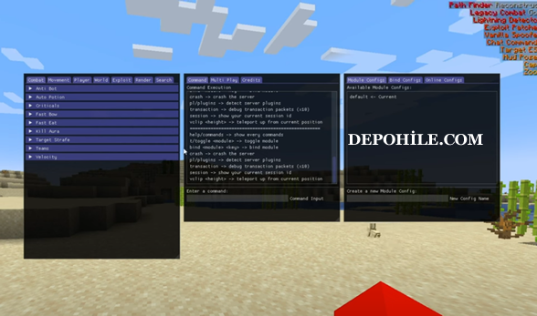 Minecraft 1.21 Elite Client Kill Aura Menü Hilesi İndir 2025