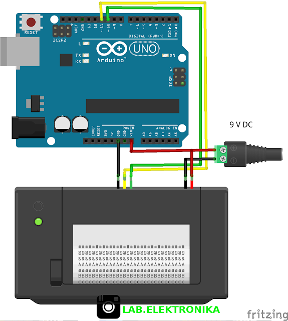 Wiring Thermal Printer Dengan Arduino