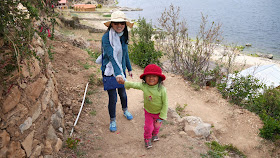 Bolivian Child, Isla del Sol, Lake Titicaca, Bolivia