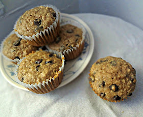 Oatmeal Chocolate Chip Cookie Muffins