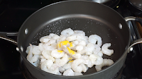 Cooking-prawns-for-Prawns-Ghee-Roast