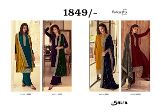 Winter Velvet Salwar kameez 2023 wholesale Price