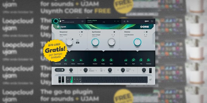 Usynth CORE - Ujam Instruments | Plugin Gratis por tiempo limitado (loopcloud)