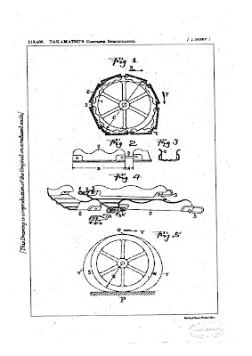 GB113405A Improvements in Endless Railway for Wheeled Vehicles.