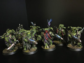 painting plague marines death guard 40k 