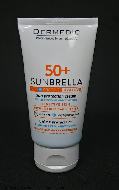 Dermedic - Sunbrella - Krem ochronny SPF 50 do skóry z problemami naczynkowymi