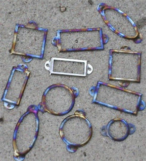 Torched Metal Frames