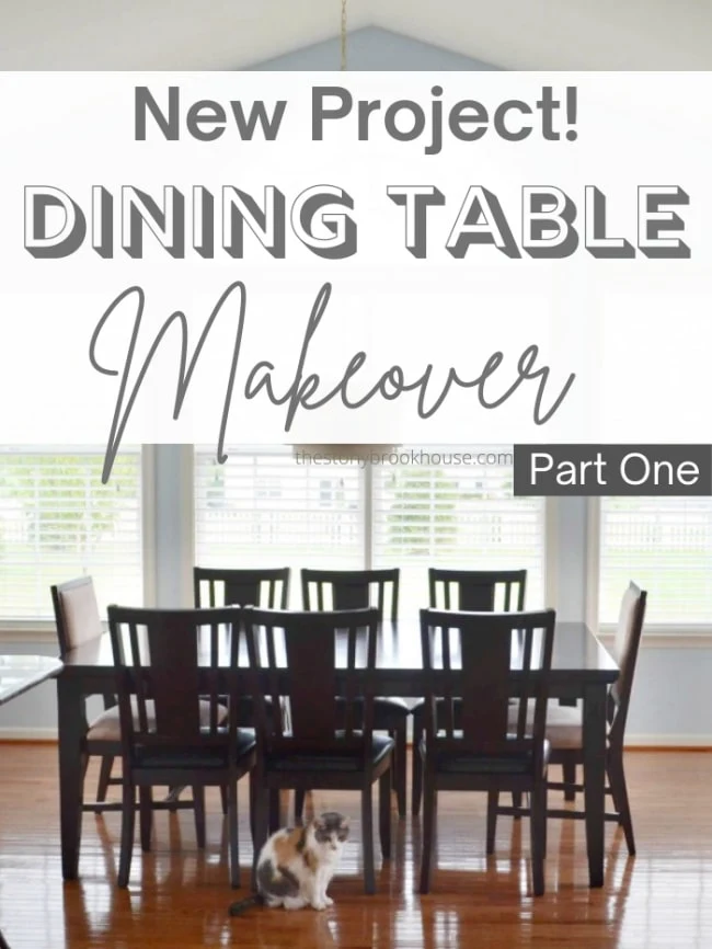 The Stonybrook House blog Dining Table Makeover