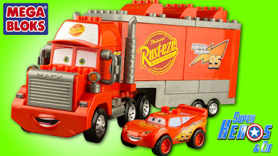 jouet cars megabloks flash mcqueen Mack camion