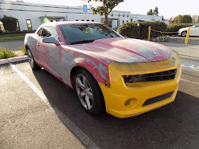 2010 Chevrolet Camaro before complete paint job at Almost Everything Auto Body.