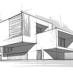 Simple Architecture Design Drawing