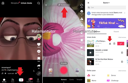 Cara Memotong Lagu di TikTok