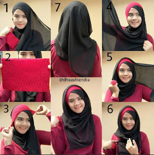 Inilah Tutorial Jilbab Menggunakan Inner Bando