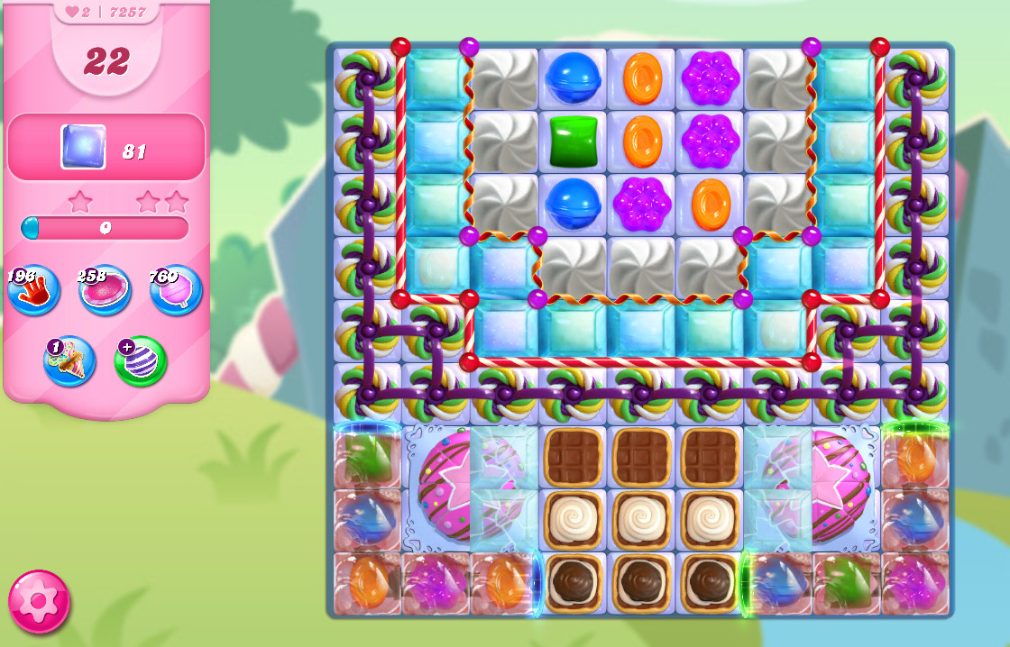 Candy Crush Saga level 7257