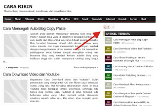 Widget Tombol +1 Google+ di Blog Cara Ririn