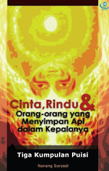 Buku Kumpulan Puisi, Nanang Suryadi, Cinta Rindu dan Orang Yang menyimpan Api dalam Kepalanya