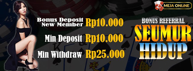 Bonus New Member 20% + BOnus Deposit 10.000 rb, 1 Hari 1x