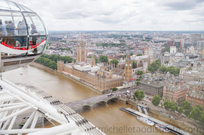 Vista da London Eye - Londres, Inglaterra, Reino Unido