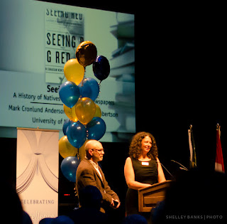 Mark Cronlund Anderson, Carmen L Robertson - photo by Shelley Banks 