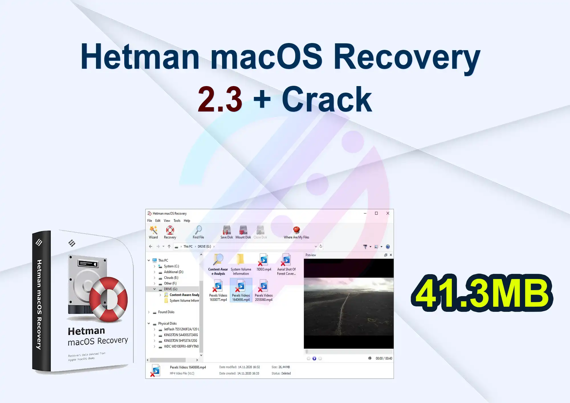 Hetman macOS Recovery 2.3 + Crack