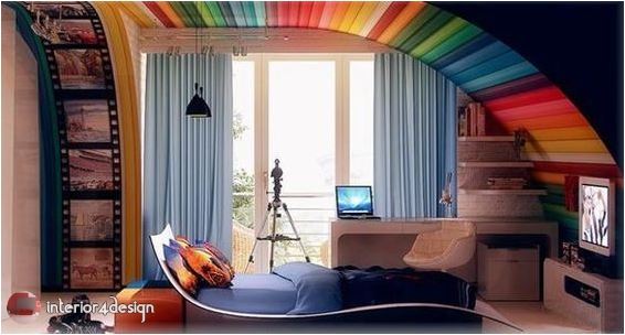 Colorful Teenagers Bedrooms 13