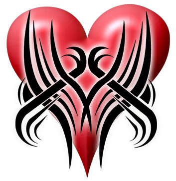 love tattoos designs. love heart tattoos designs.