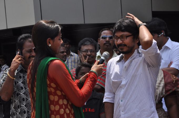 Katradhu Kalavu Bus  Launch Images